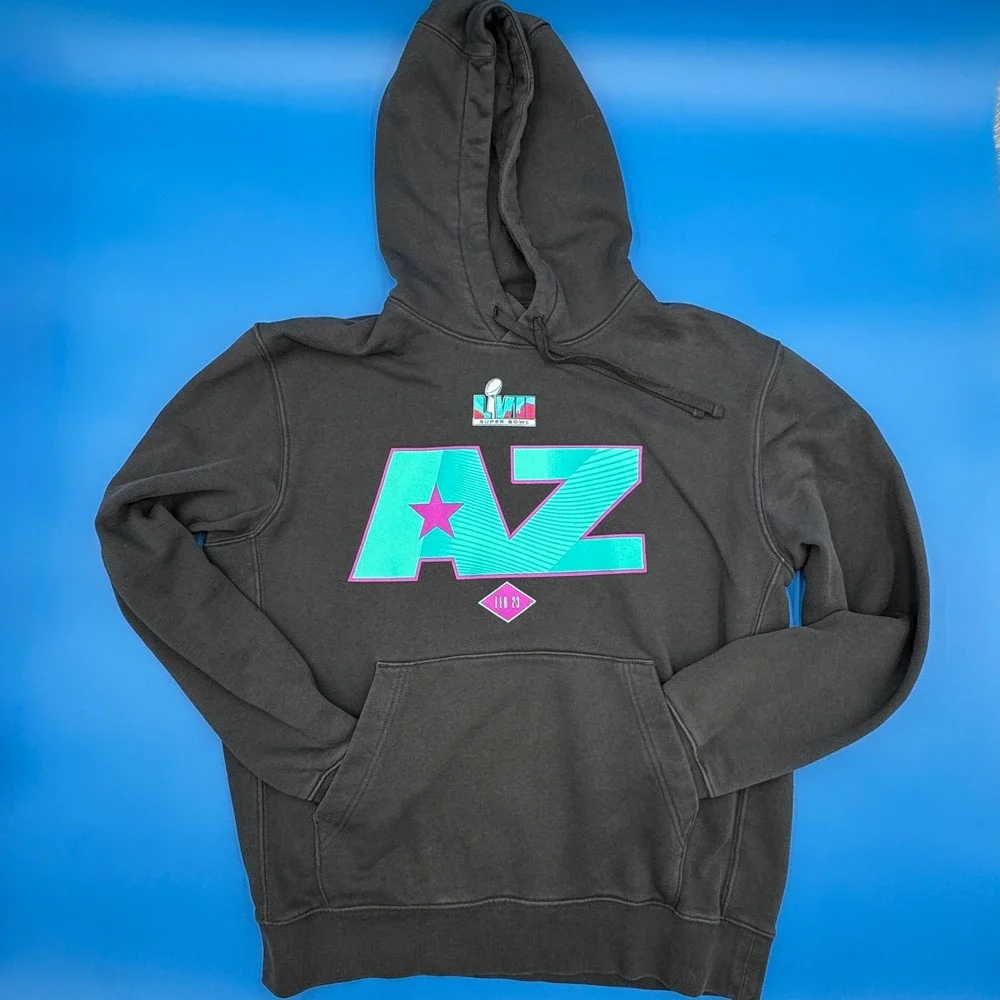 Nike NFL Super Bowl‎ AZ Arizona Hoodie Sweatshirt Men's Medium